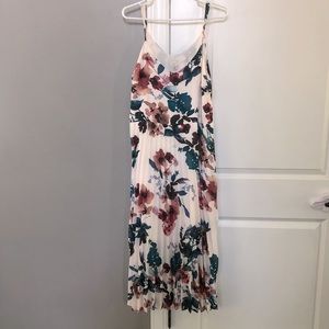 A New Day pleated midi dress